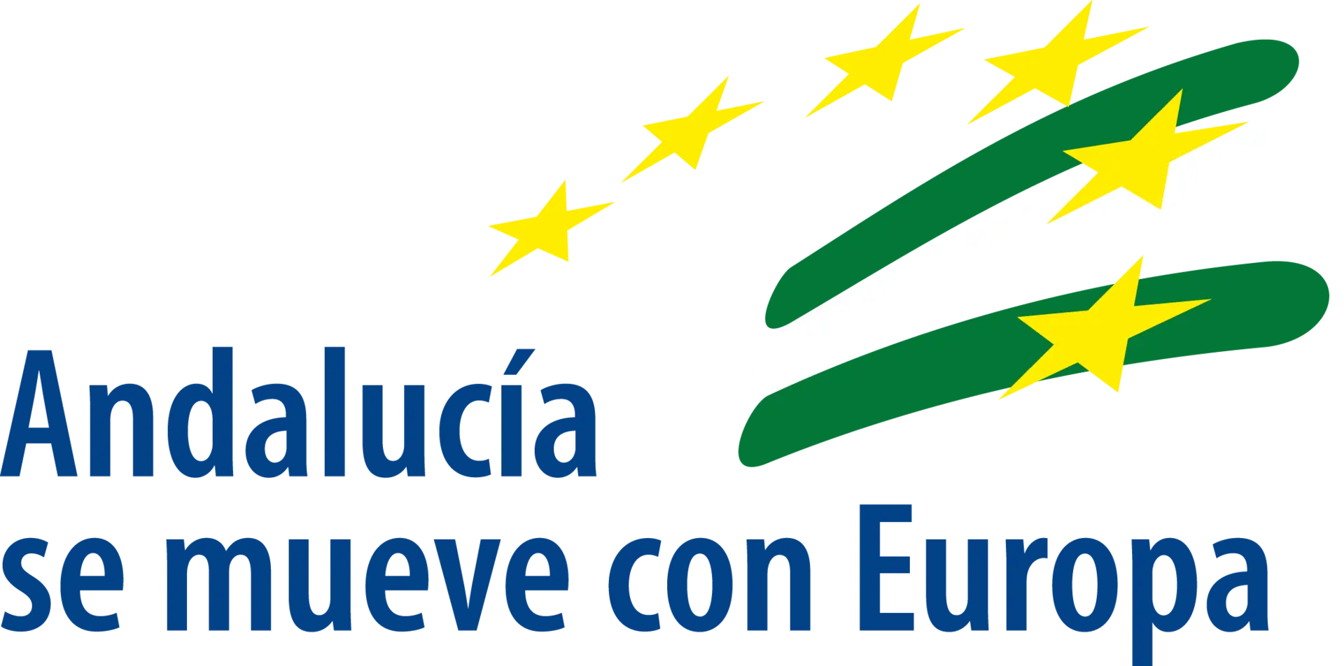 Logo of 'Andalusia se mueve con Europa'