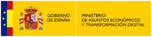 Logo of the Government of Spain and the Ministry of Economic Affairs and Digital Transformation